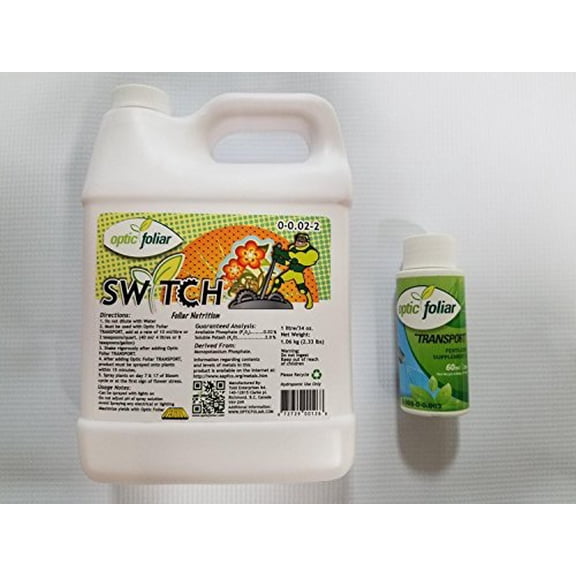 Optic Foliar Switch 1L and 60ml Transport
