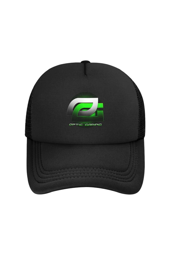 Optic Gaming Solid Color Lightweight Adult Mesh Baseball Cap