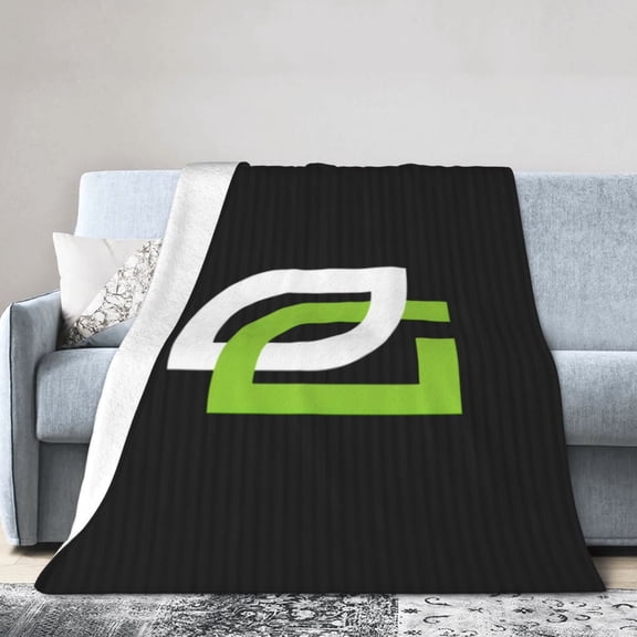 Optic Gaming Ultra-Soft Micro Fleece Blanket Multi-Size Flannel Blanket