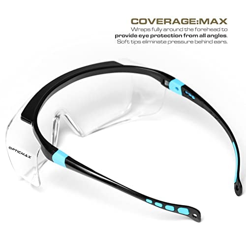 Optic Max Safety Glasses That Fit Over Your Prescription Eyewear
