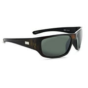 Optic Nerve Contra Sunglasses Frame Color: Matte Vertical Driftwood, Lens Color: Polarized Grey Silver Flash