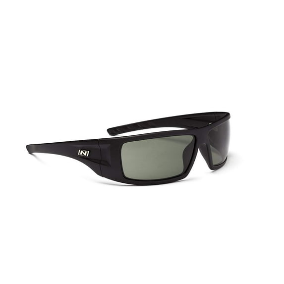Optic Nerve Kato Sunglasses, Matte Black, Polarized Smoke Lens -