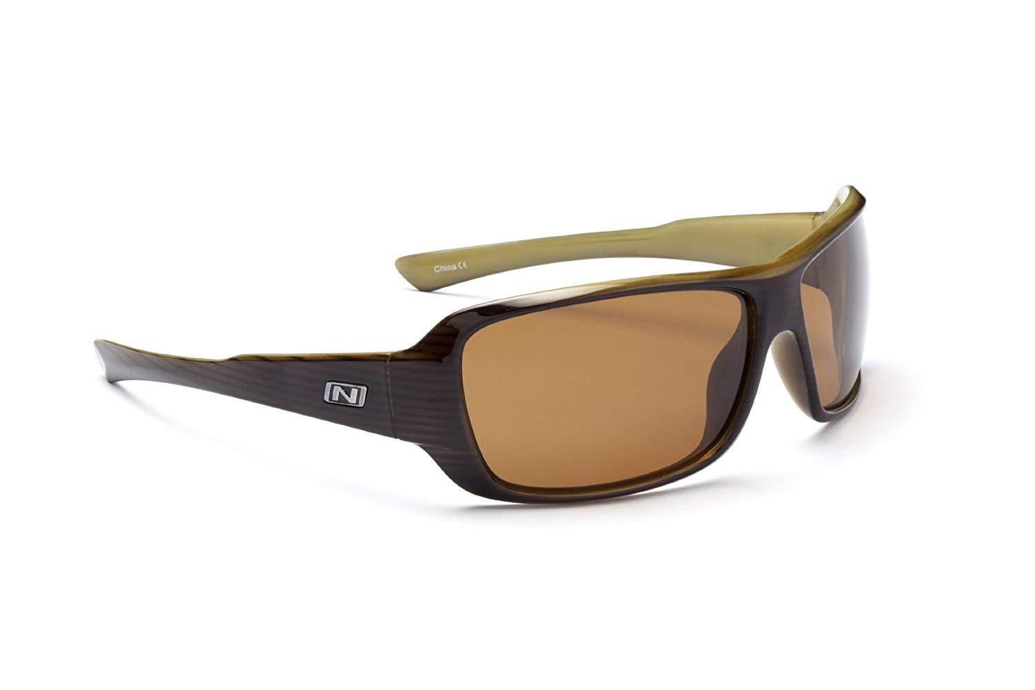 Optic Nerve Solstice Polarized Sunglasses – Driftwood Frame, UV Protection - View #7