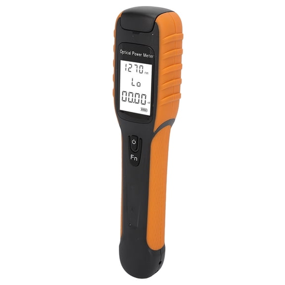 Optic Power Meter Optical Fiber Power Meter, -70 To +6dBm Optic Fiber Cable Tester Automatic Shutdown for Construction