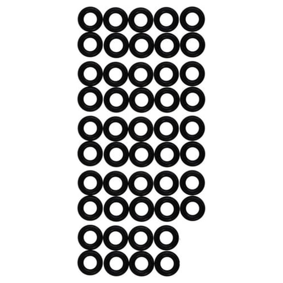 Optic Shop Eyeglass Frame Grips, Hinge Tighteners - 4mm Inside Diameter, 48 Rings in Each Package