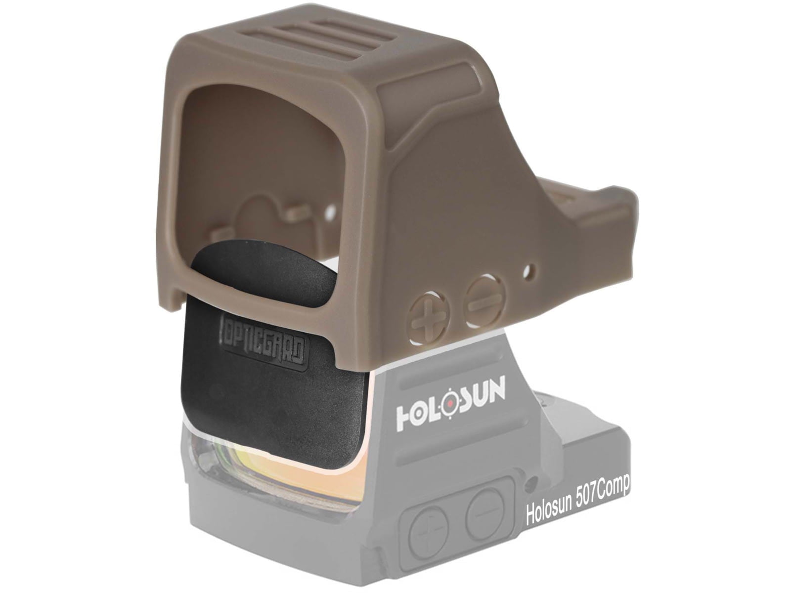 OpticGard Scope Cover for Holosun 507 COMP, FDE