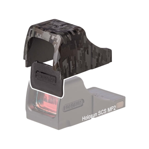 OpticGard Scope Cover For Holosun SCS MP2, Gunmetal Gray Camo