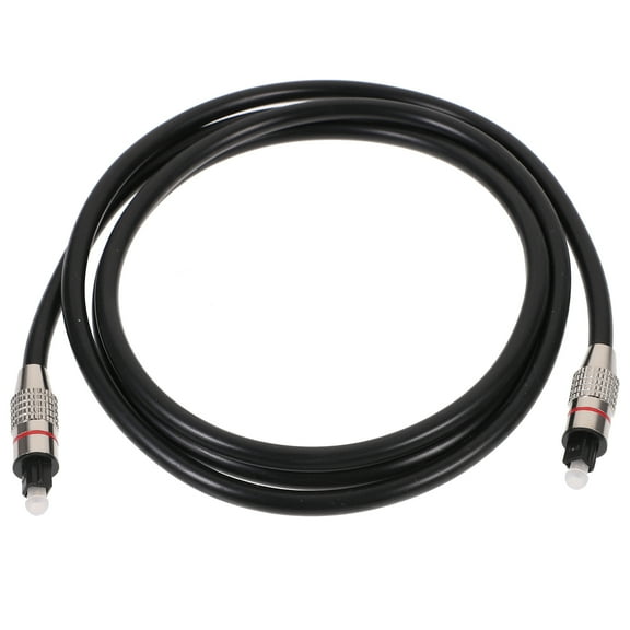 RENACLIPY Digital Optical Audio Cable Black for Car Use, Flexible Soft Bending, , Sound Transmission