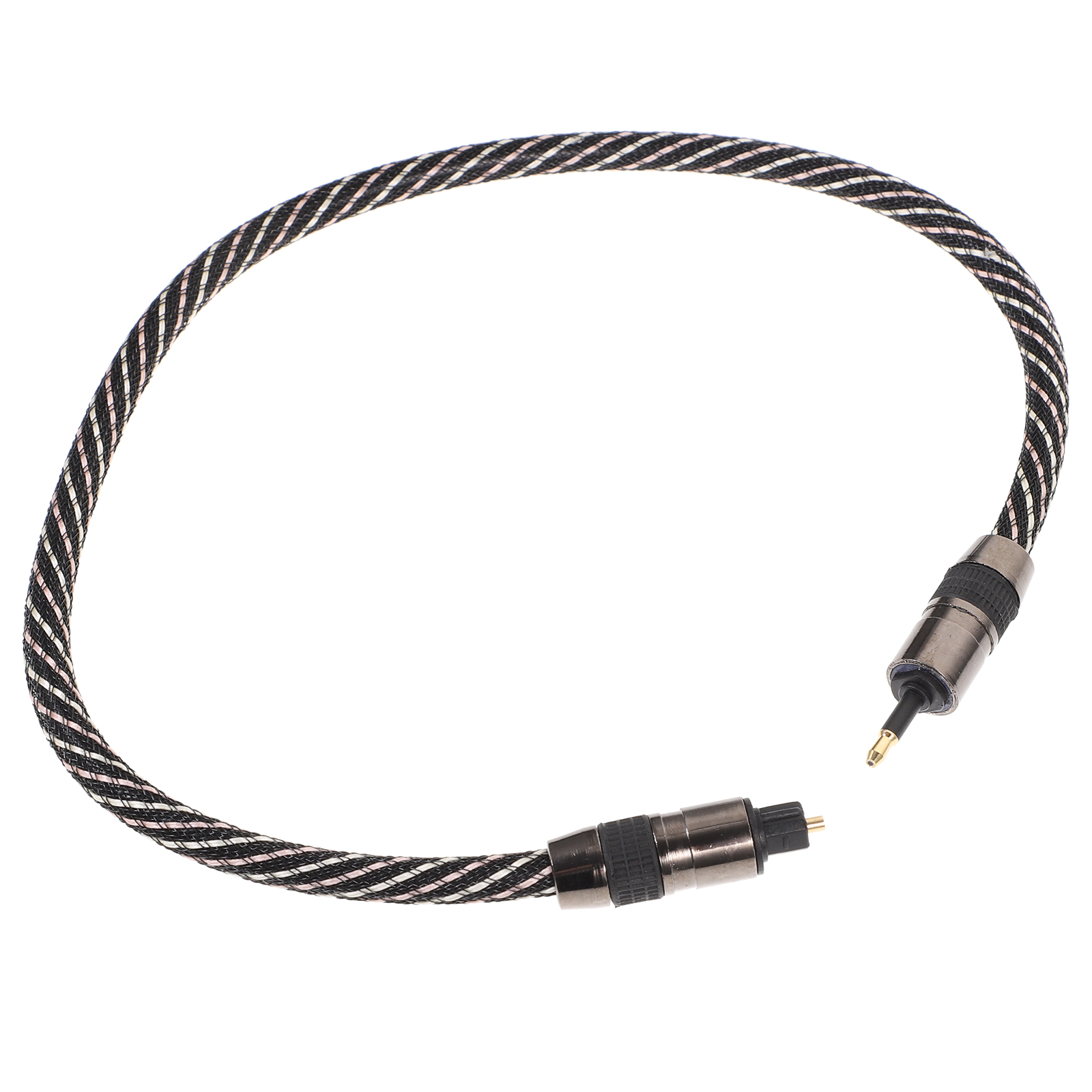 Optical Audio Cable Square To Round Fiber Audio Cable 0.5m Audio