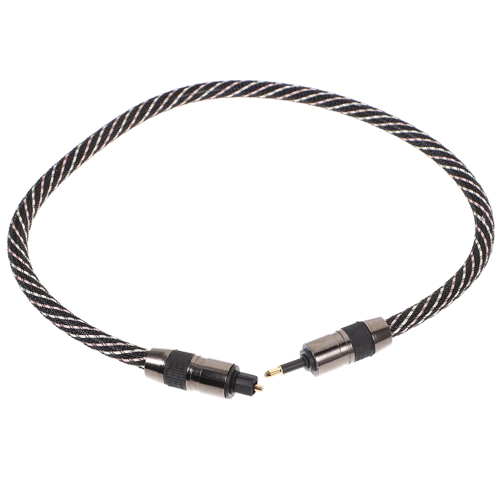 Optical Audio Cable Square To Round Fiber Audio Cable 0.5m Audio