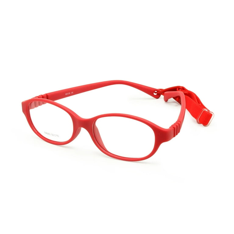 EnzoDate Children Boys Glasses Frame One-piece No Screw,Bendable