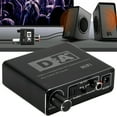 Optical & Coaxial Switch, 2Way DAC Adapter for Lossless Sound Digital