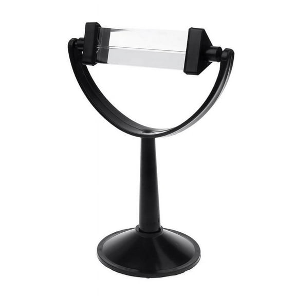 Optical Crystal Glass-Optical Glass Triple Triangular Prism with Stand Physics Light Spectrum for Teaching Science