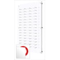 thumbnail image 1 of Optical Display for 60 Eyewear Frames - Wall Mount Acrylic Eyewear or Sunglass Display Package in Polar White – 47.5” (H) X 27.5” (W), 1 of 7