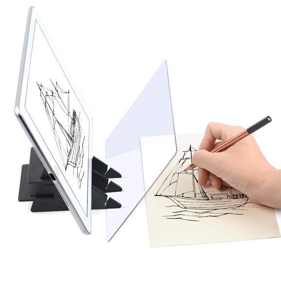 Optical Drawing Board Portable Image Projector with PMMA Lens 7.9 x 5.3 Inches