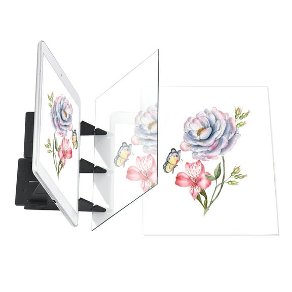 Optical Drawing Tracing Board Portable Sketching Painting Tool Animation Copy Pad Image Reflection Projector