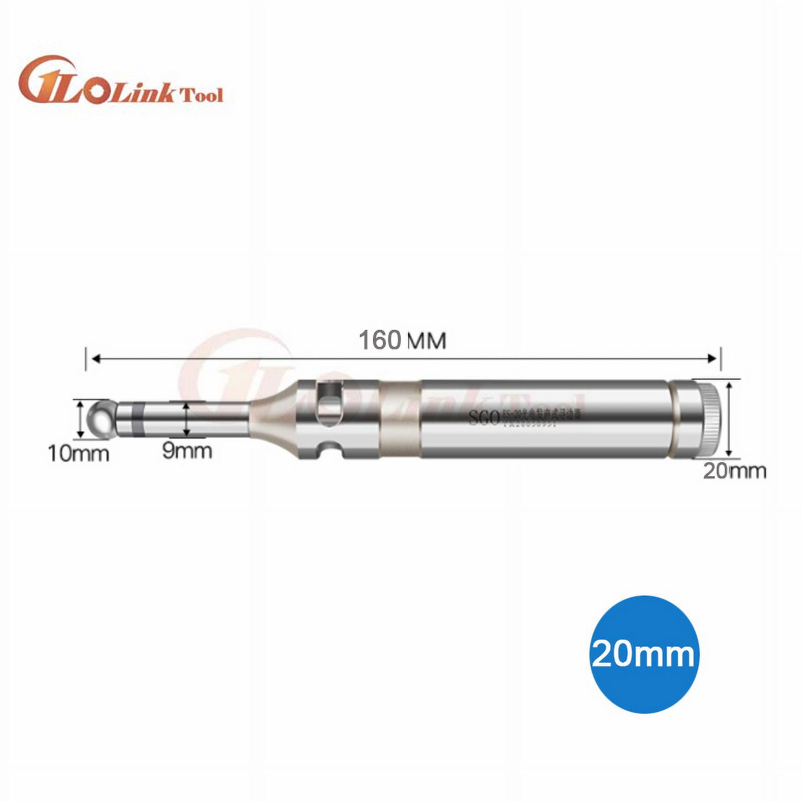 Optical Edge Finder LED Electronic Buzzer Lathe Edge Finding Equipment