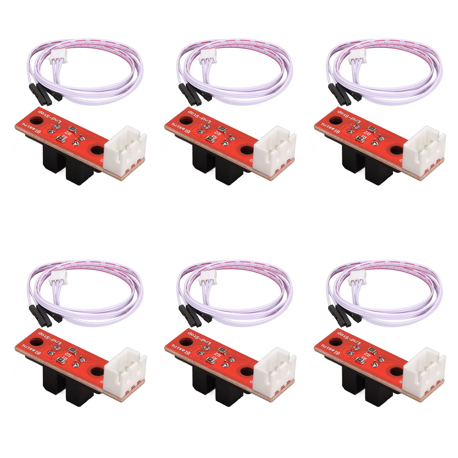 Optical Endstop, 5V 6 Set High Repeatability Widely Compatible