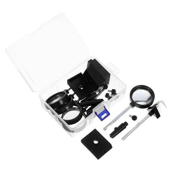 Optical Experiment Kit with Convex and Concave Lenses Prism Plane and Curved Mirrors Science Classroom Equipment