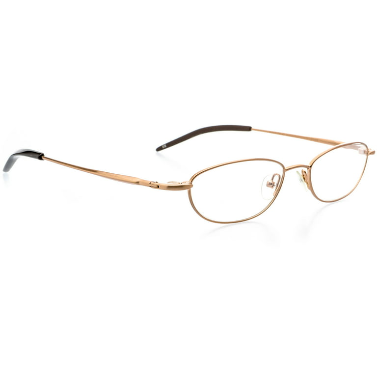 Optical Eyewear - Oval Shape, Metal Full Rim Frame - Prescription  Eyeglasses RX, Copper