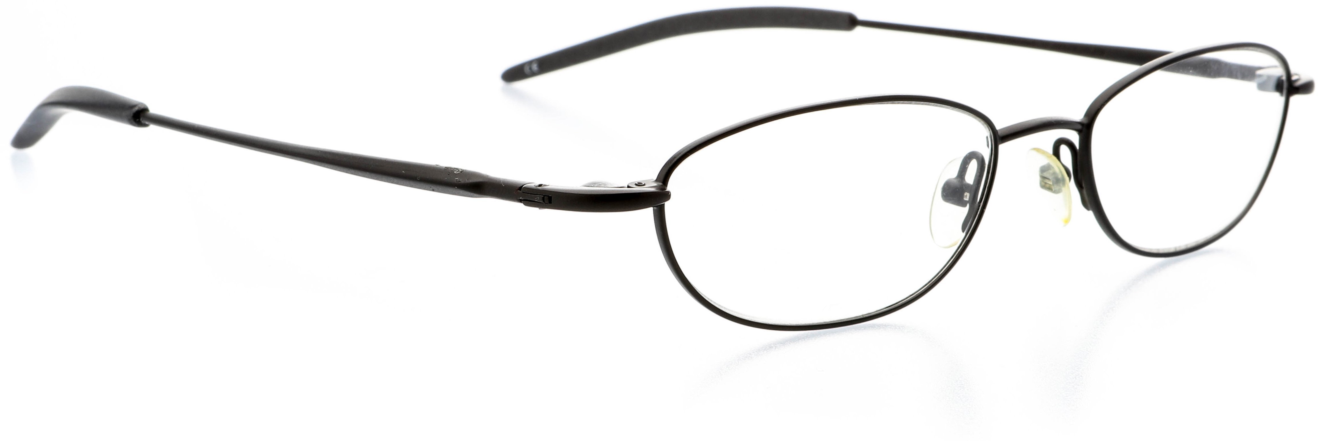Optical Eyewear Oval Shape, Metal Full Rim Frame Prescription