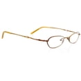 thumbnail image 1 of Optical Eyewear - Oval Shape, Titanium Full Rim Frame - Prescription Eyeglasses RX, Sunset Fade, 1 of 4