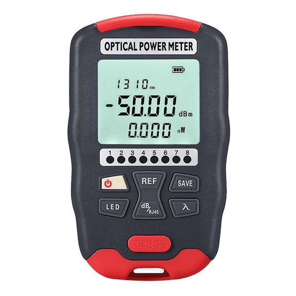 Optical Fiber Power Meter Fiber Visual Fault Locator 10 Wavelengths Sensitive Chip Accurate ,Quality Assurance