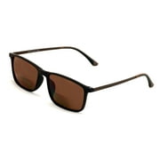 Optical Frame Bifocal TR90 with Titanium Temple Reading Outdoor Sunglasses Brown +2.00