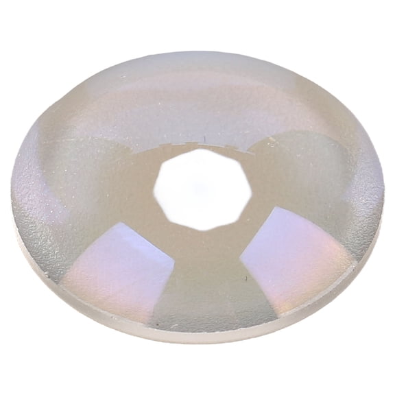 Optical Glass Meniscus Lens Concave Convex Lenses 2.0x2.0 inches (50.8x50.8 mm) Double-Space Coded Physics Optical Device Teaching Aids and Educational Equipment