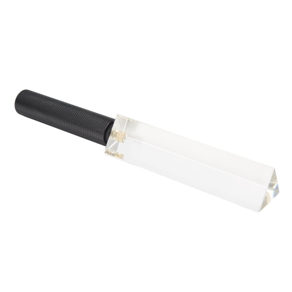 Optical Glass Prism For Physics Photography, Rainbow Effect, Clear Triangular Design
