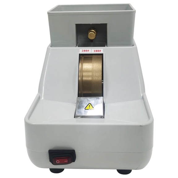 Optical Hand Edger Manual Lens Grinder with #280 and #180 Lens Grinding Wheel 110V