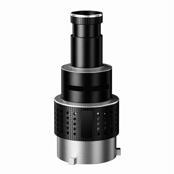 Optical Holder Projector Accessory Spotlight Cone Optical Photography Kit with Color Filters and 25 Gobos Metal Quality