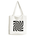 thumbnail image 1 of Optical Illusion Art Deco Fashion Tote Canvas Bag Shopping Satchel Casual Handbag, 1 of 3