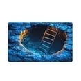 thumbnail image 1 of Optical Illusion Bottomless Hole Doormat, Creative Indoor Outdoor Entrance Rug for Living Room & Home Decor, 23.6"x15.75", 1 of 2