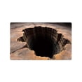 thumbnail image 1 of Optical Illusion Doormat,Bottomless Hole Indoor Outdoor Entrance Rug with Anti-Slip Protective Sole,Eye-Tricking Design and Easy Maintenance for Living Room Hallway Office and Home Decor-B, 1 of 2