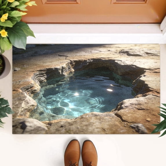 Optical Illusion Doormat, 3D Entryway Mat Optical Illusion for Bedroom, Living Room, Porch, Terrace and Entrance Decor