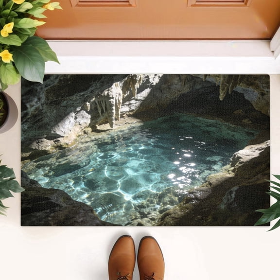 Optical Illusion Doormat, 3D Entryway Mat Optical Illusion for Bedroom, Living Room, Porch, Terrace and Entrance Decor