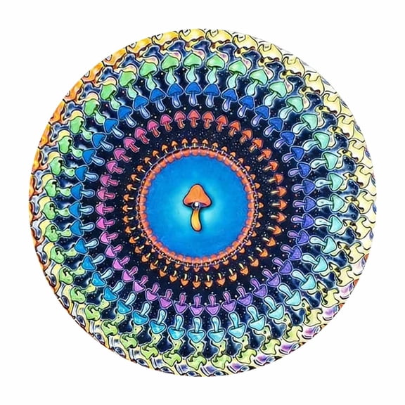 Optical Illusion Turntable Mat 12 Inch Animated Zoetrope Slipmat