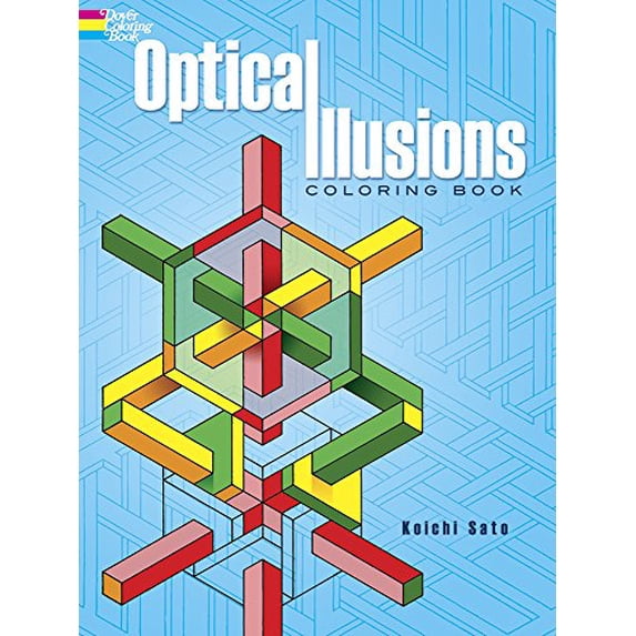 Pre-Owned Optical Illusions Coloring Book (Dover Design Coloring Books) Paperback