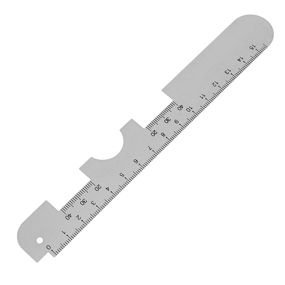 GOOHOCHY Pupil Distance Ruler for Glasses with DualSided Scale Made of ...