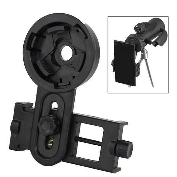 Optical Monocular Telescope Universal Mobile Phone Holder Adapter Clip Mount Bracket