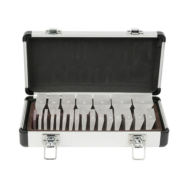 Optical Ophthalmic Prism Set Ophthalmic Prism Kit With 22 Pcs Lens And Aluminum Box Science 8531