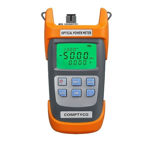 Optical Power Meter -50+~26dbm Optical Fiber Tester OPM 3-in-1 Optical Fiber Tester SC/FC/ST Interface ,Easy Use