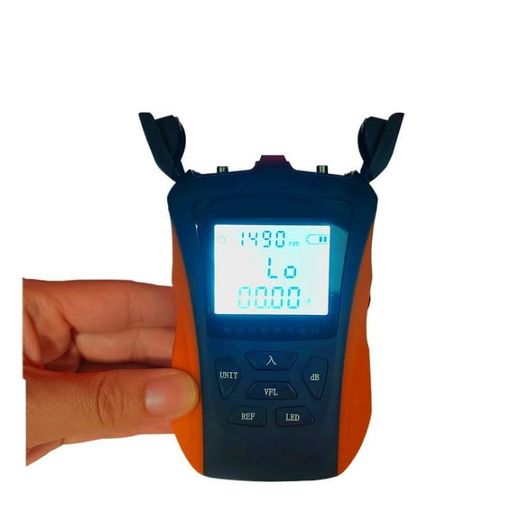 Optical Power Meter 6In1 Red Light Visual Fault Tester All-in-one Machine FTTH RJ45 Network Cable Tester Rechargeable Red Light