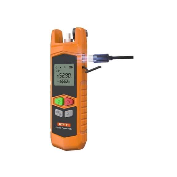 Optical Power Meter -70~+6dBm Multifunction Fiber Network Cable Tester LED Light ,Portable