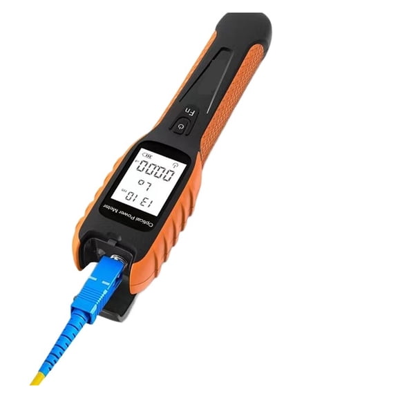 Optical Power Meter Rechargeable Battery Optic Fiber Cable Tester USB Charge With LED Light Mini OPM ,Easy Use