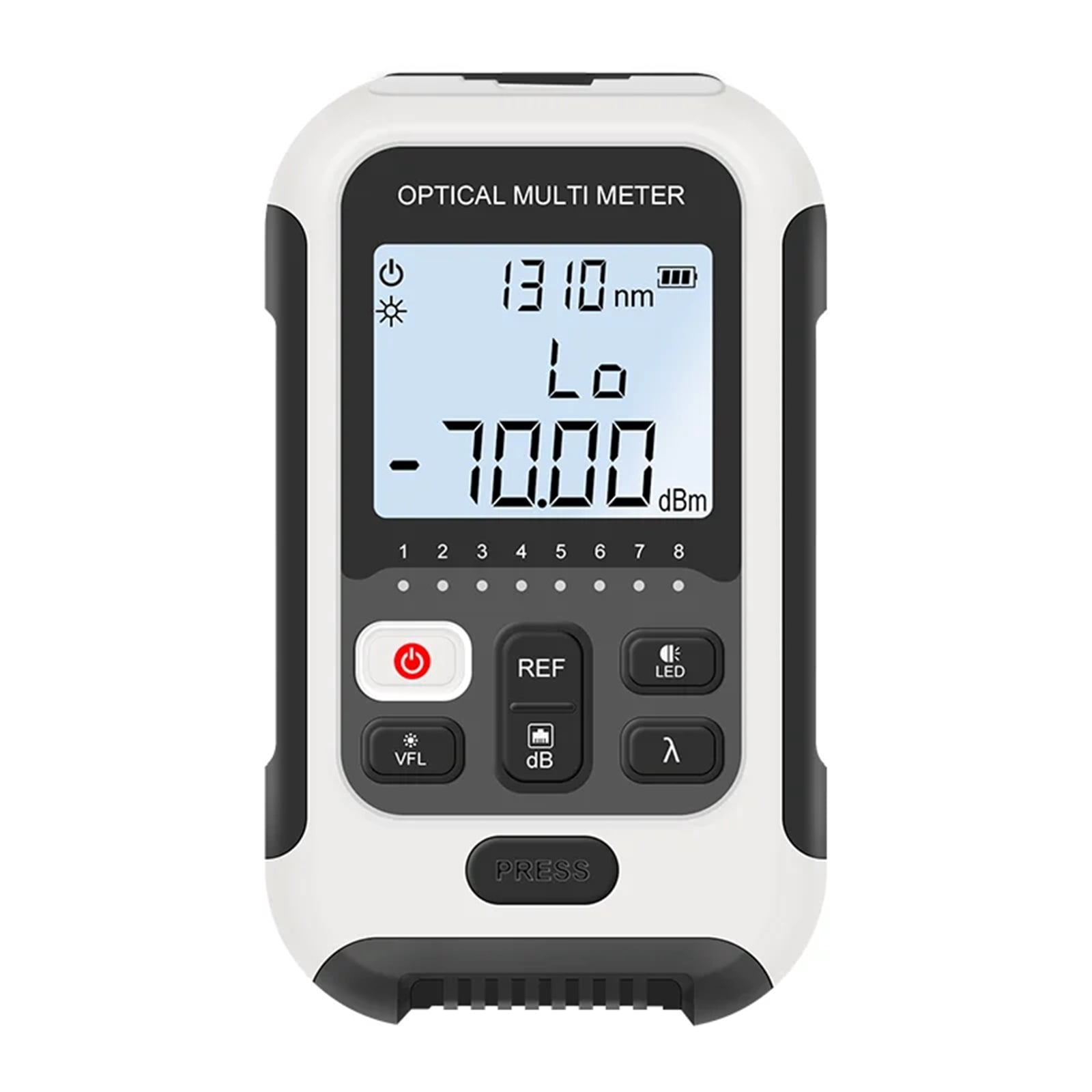 Optical Power Meter With Red Light, 3 In 1 Machine, Optical Fiber ...