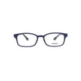 thumbnail image 1 of Optical Quality Rectangular Horn Rim Designer Eyeglasses Frame Blue, 1 of 4