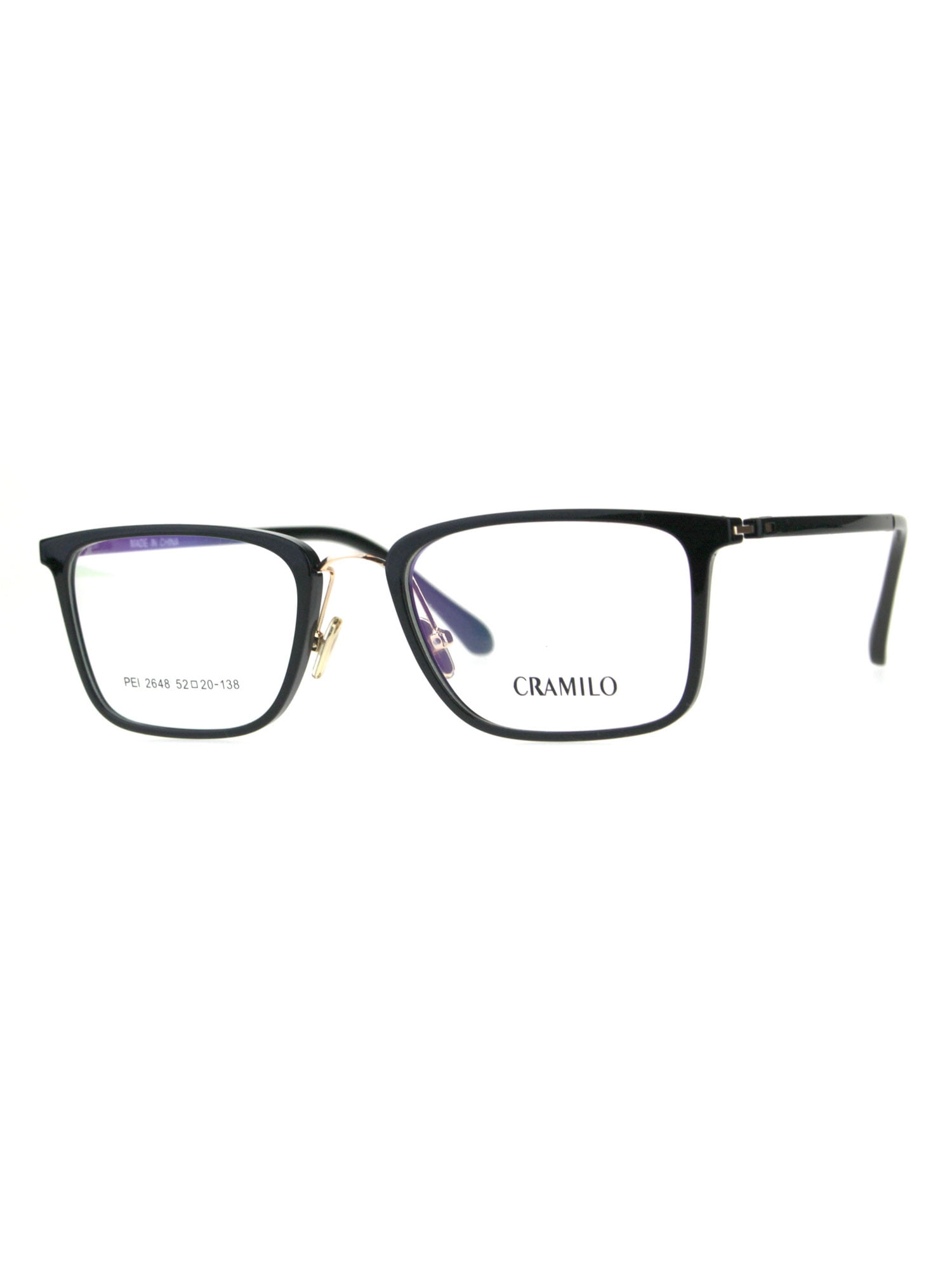 Optical Quality Rectangular Minimal Designer Eyeglasses Frame