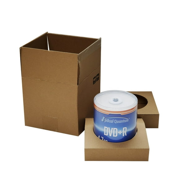 Optical Quantum DVD+R 4.7GB 16X White Inkjet Printable - 100pk Disc Spindle OQDPR16WIPH-BX